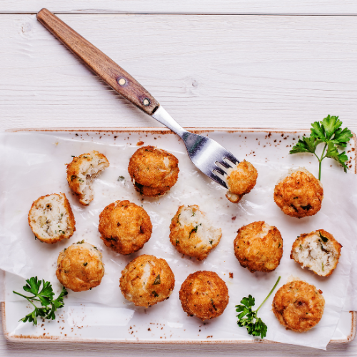 Croquetas de Gamba y Vieiras (1,10 € unidad)